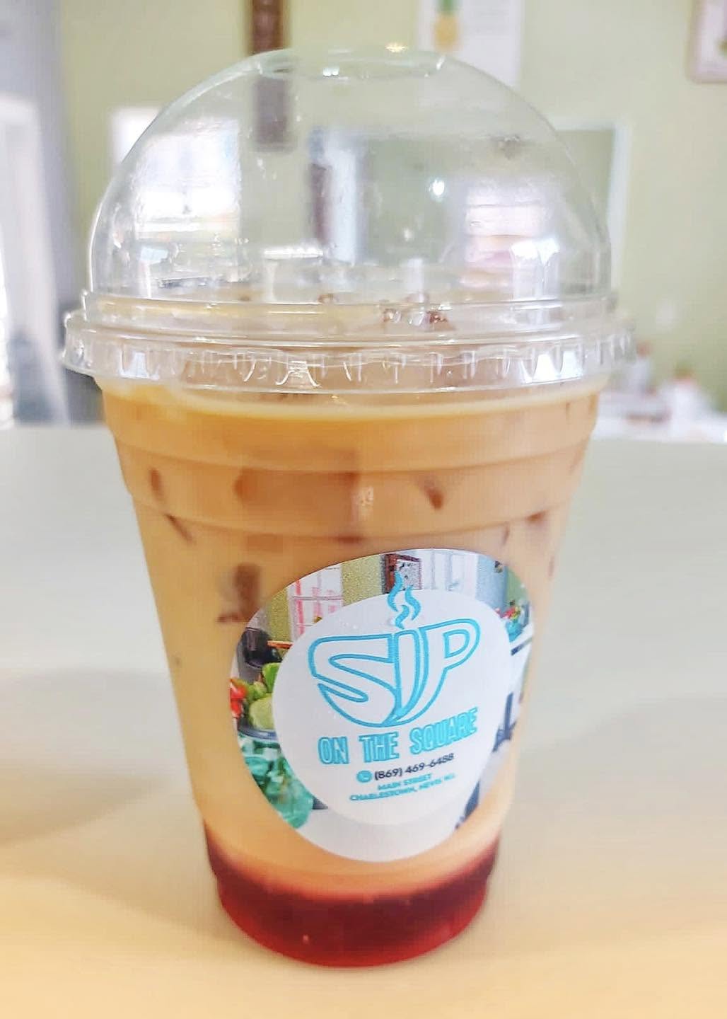 Iced Cappuccino at Sip On The Square
