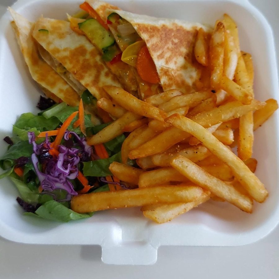 Chicken Quesadilla at Sip On The Square